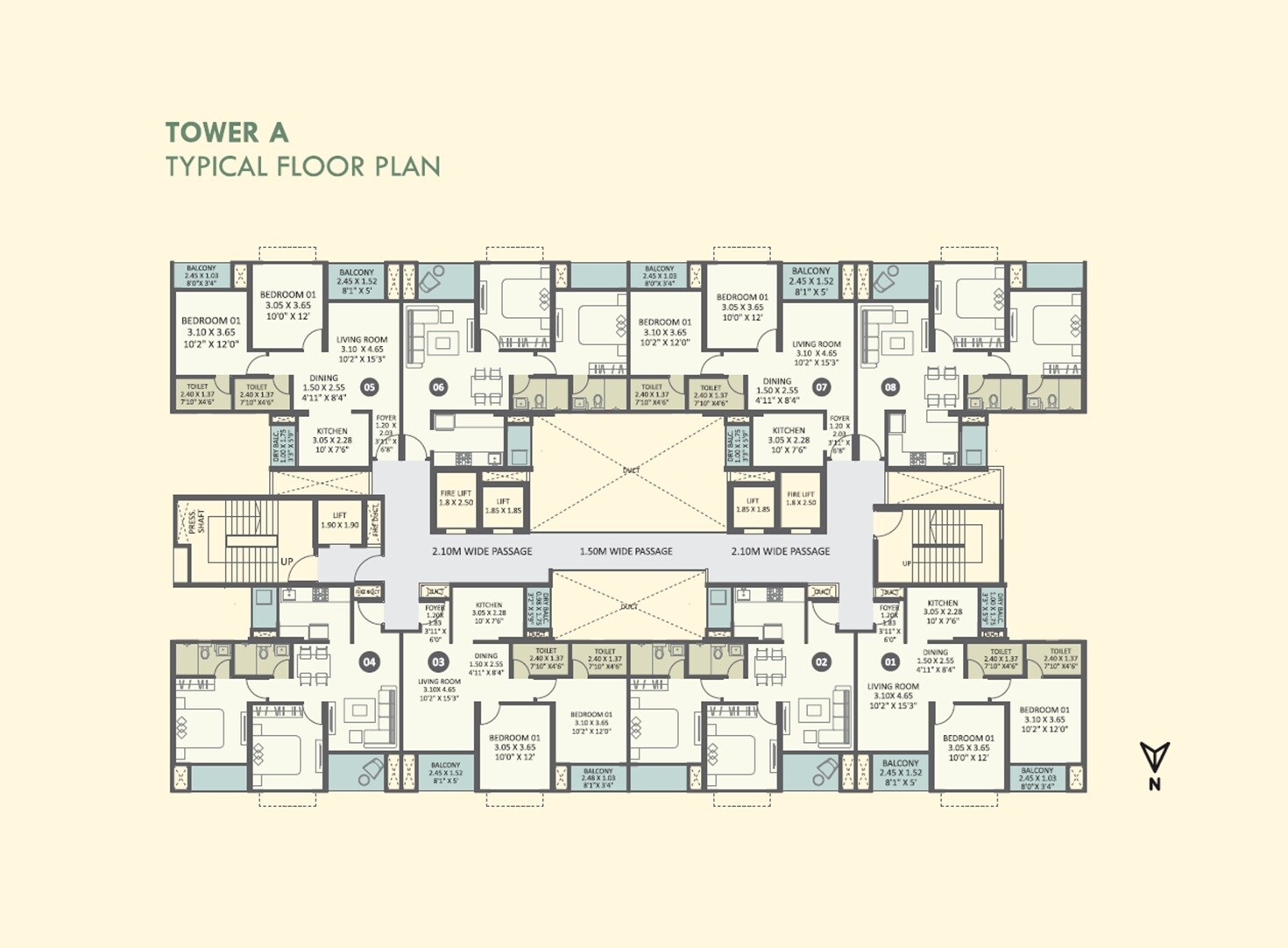Parth Kiona Floor Plans