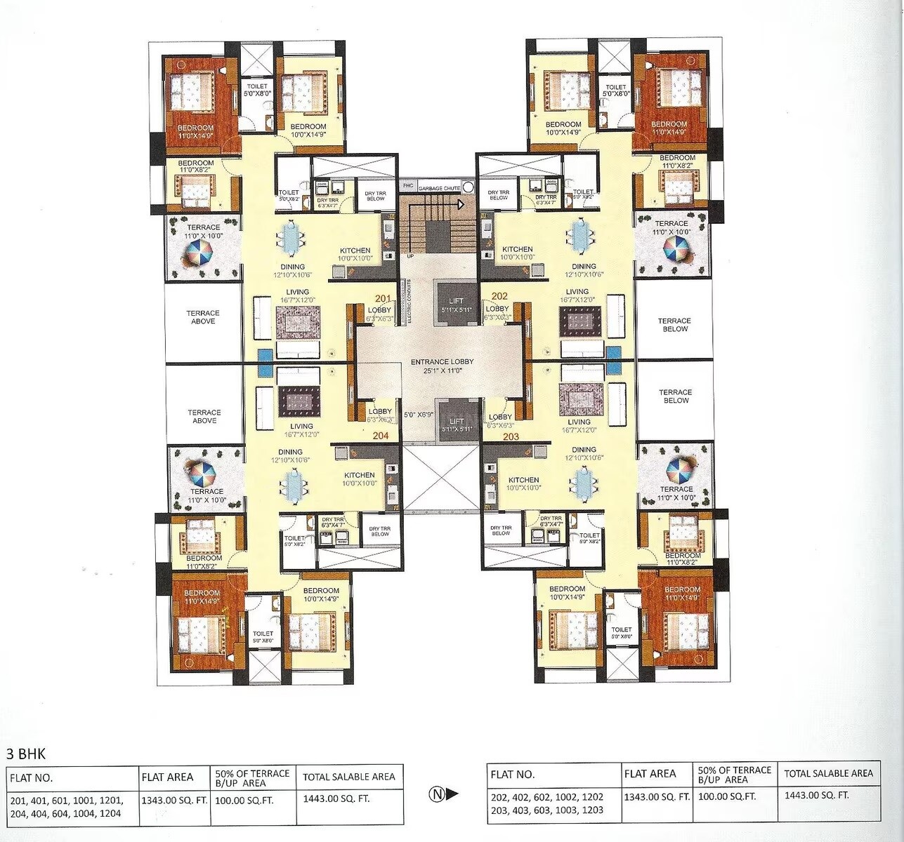 Pashankar Yin Yang Floor Plans 1