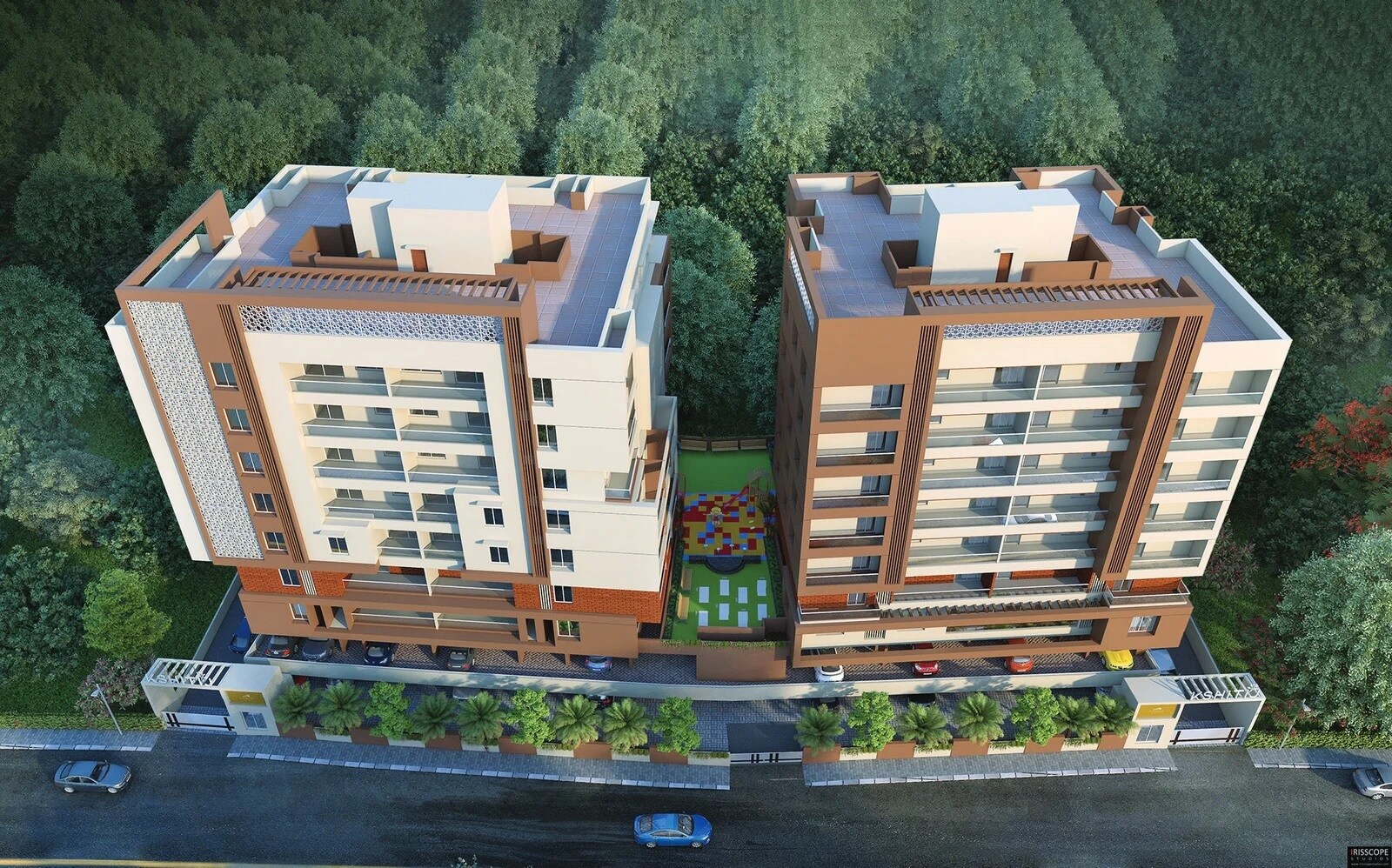 Pavonine Kshitij Tower View