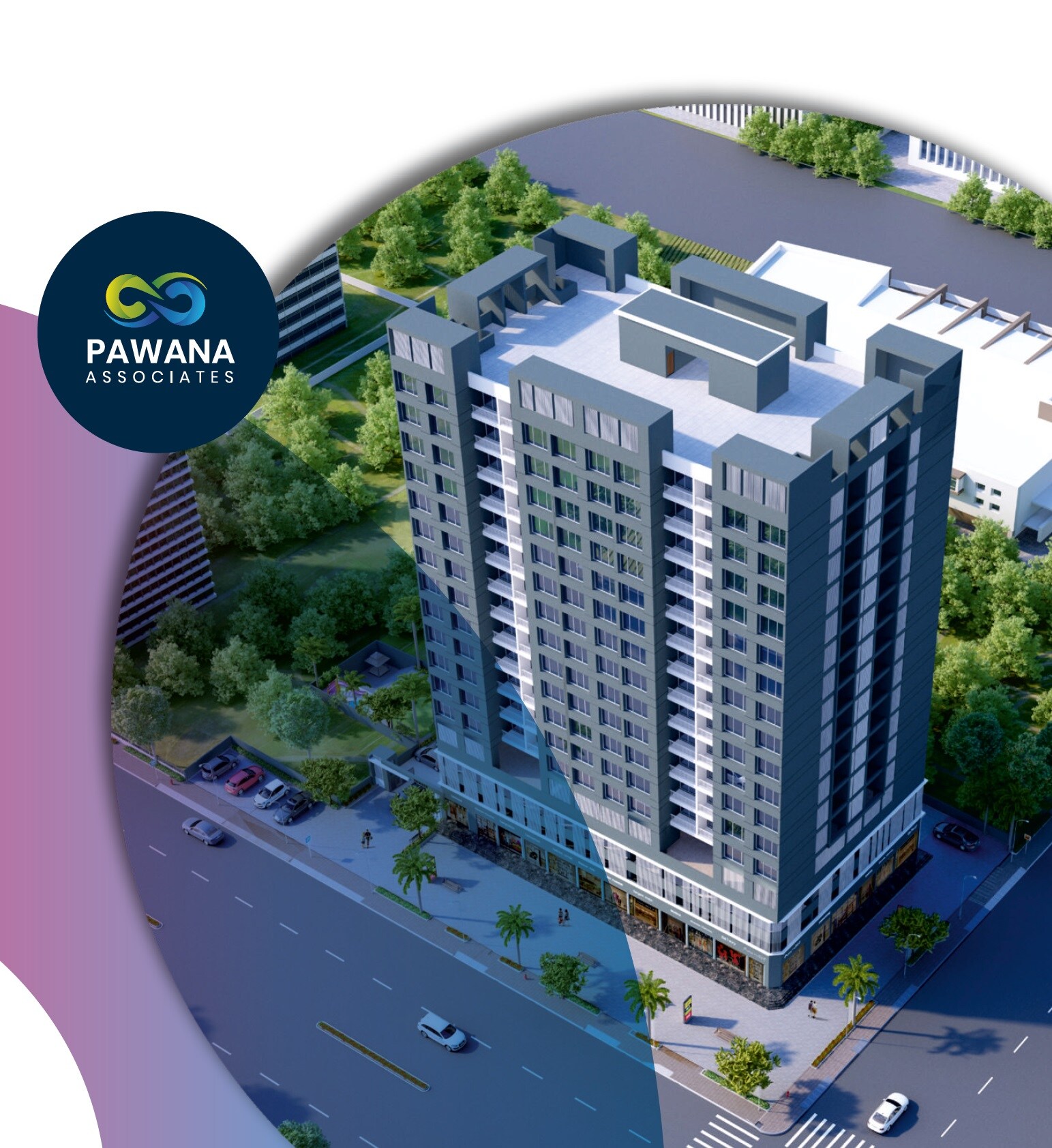 Pawana Vitthal Heights Tower View 2