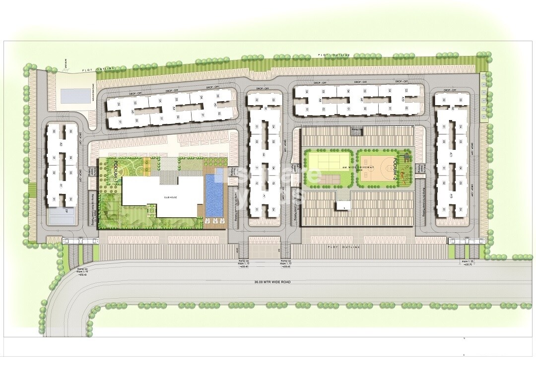 Pegasus Megapolis Serenity Master Plan Image