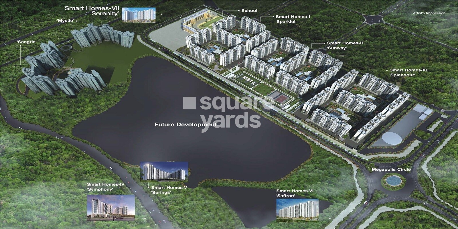 Pegasus Megapolis Serenity Tower View
