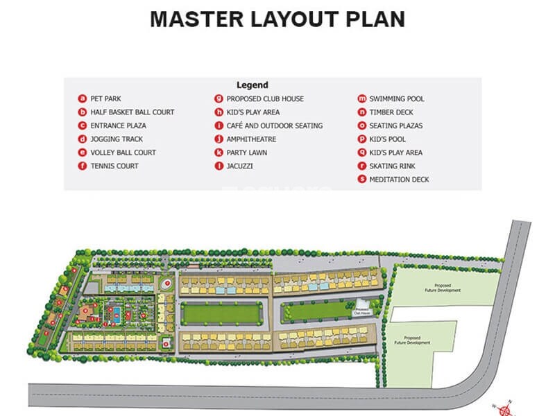 Peninsula Ashok Meadows Master Plan Image