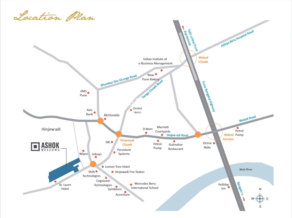 Peninsula Ashok Meadows Location Image 2