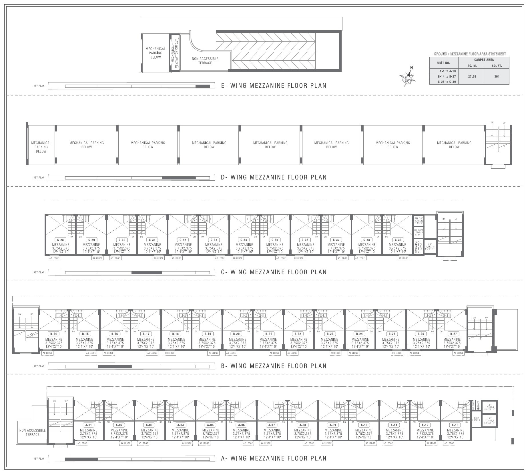 Pharande Prowess Floor Plans