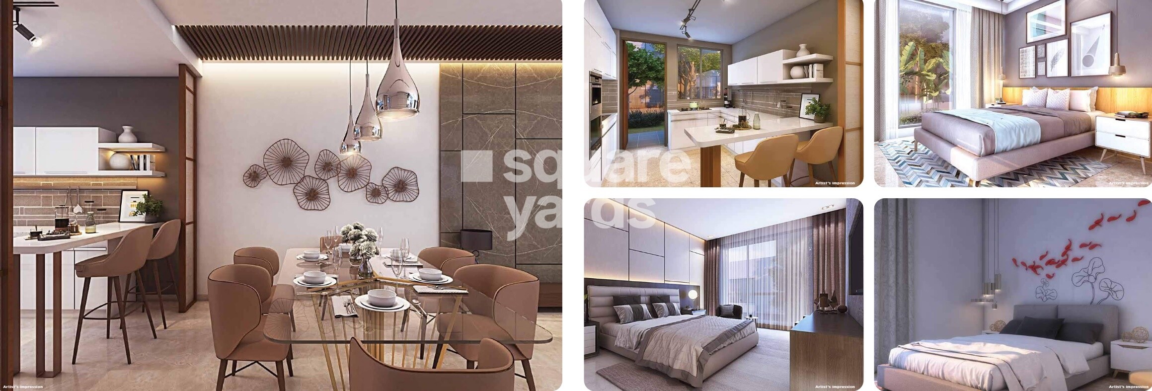 Pharande Vaarivana Apartment Interiors