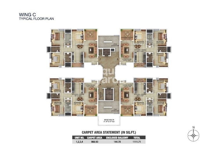 Pinnac Riverdale Residency Floor Plans 1