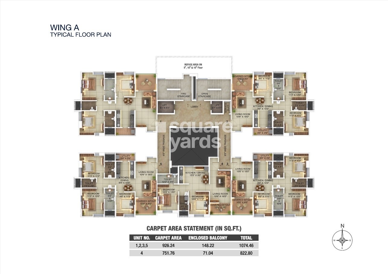 Pinnac Riverdale Residency Floor Plans 3