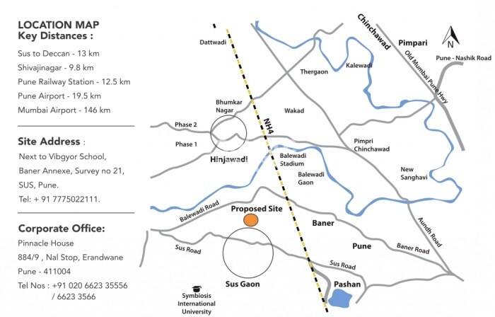 Pinnacle Neelanchal Phase 2 Location Image