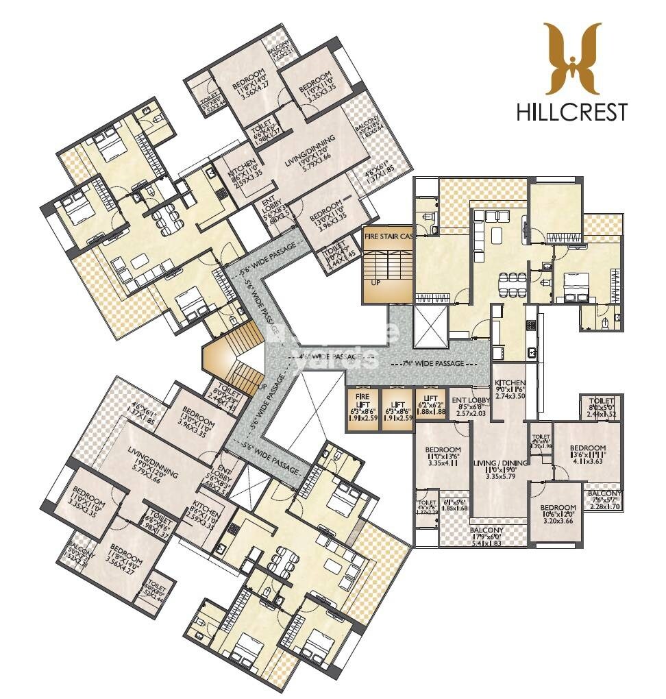 PK Hillcrest Floor Plans