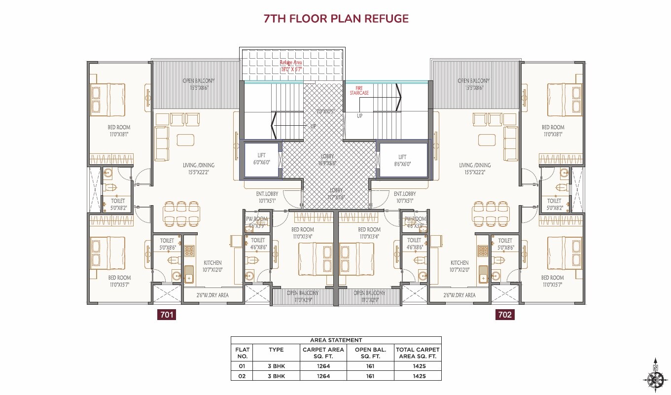 Platinum 17 East Floor Plans