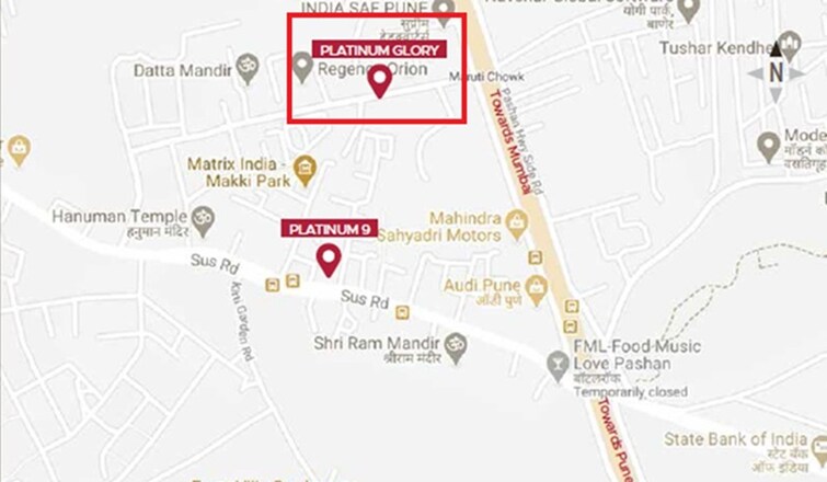 Platinum Glory Location Image