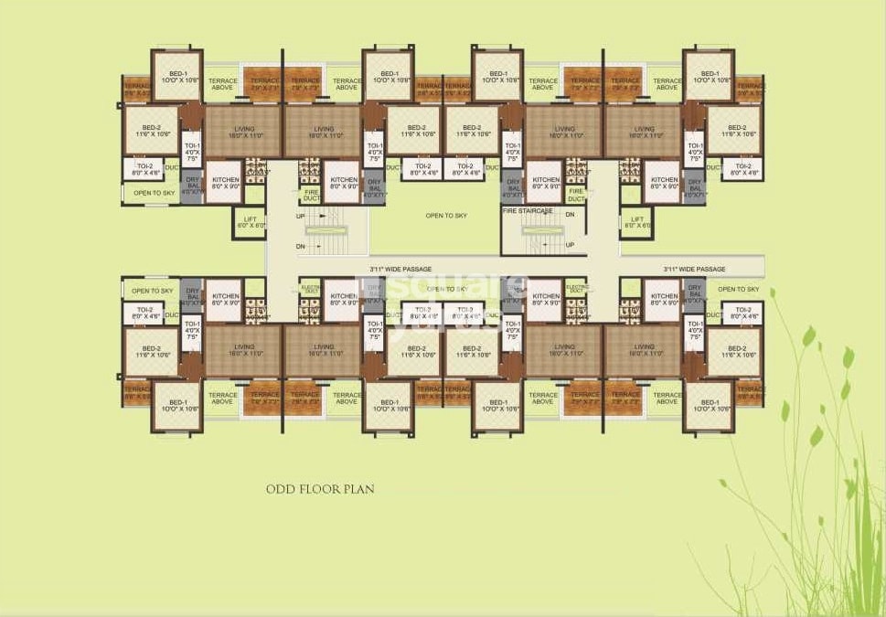 Platinum Grassland Floor Plans 1