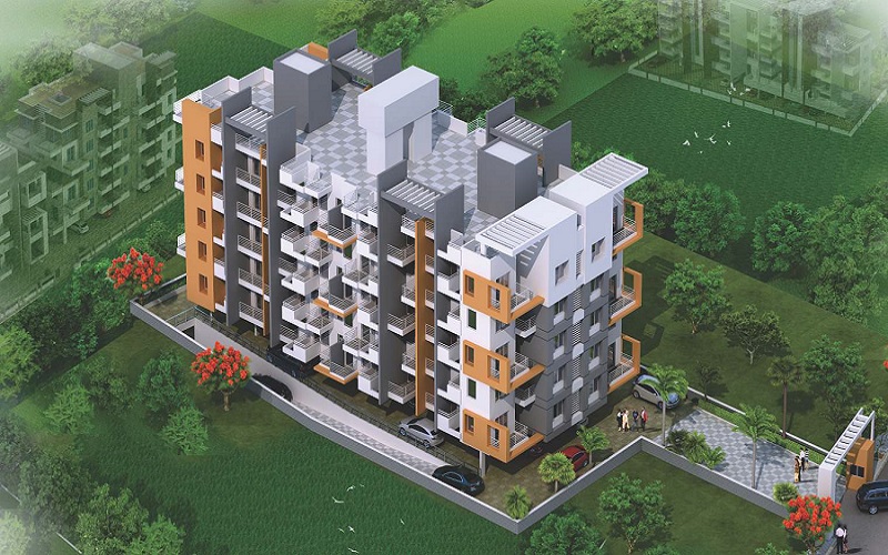 PM Oak View Residency Apartment Exteriors