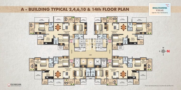 Polite Bhalchandra Vihar Floor Plans 3