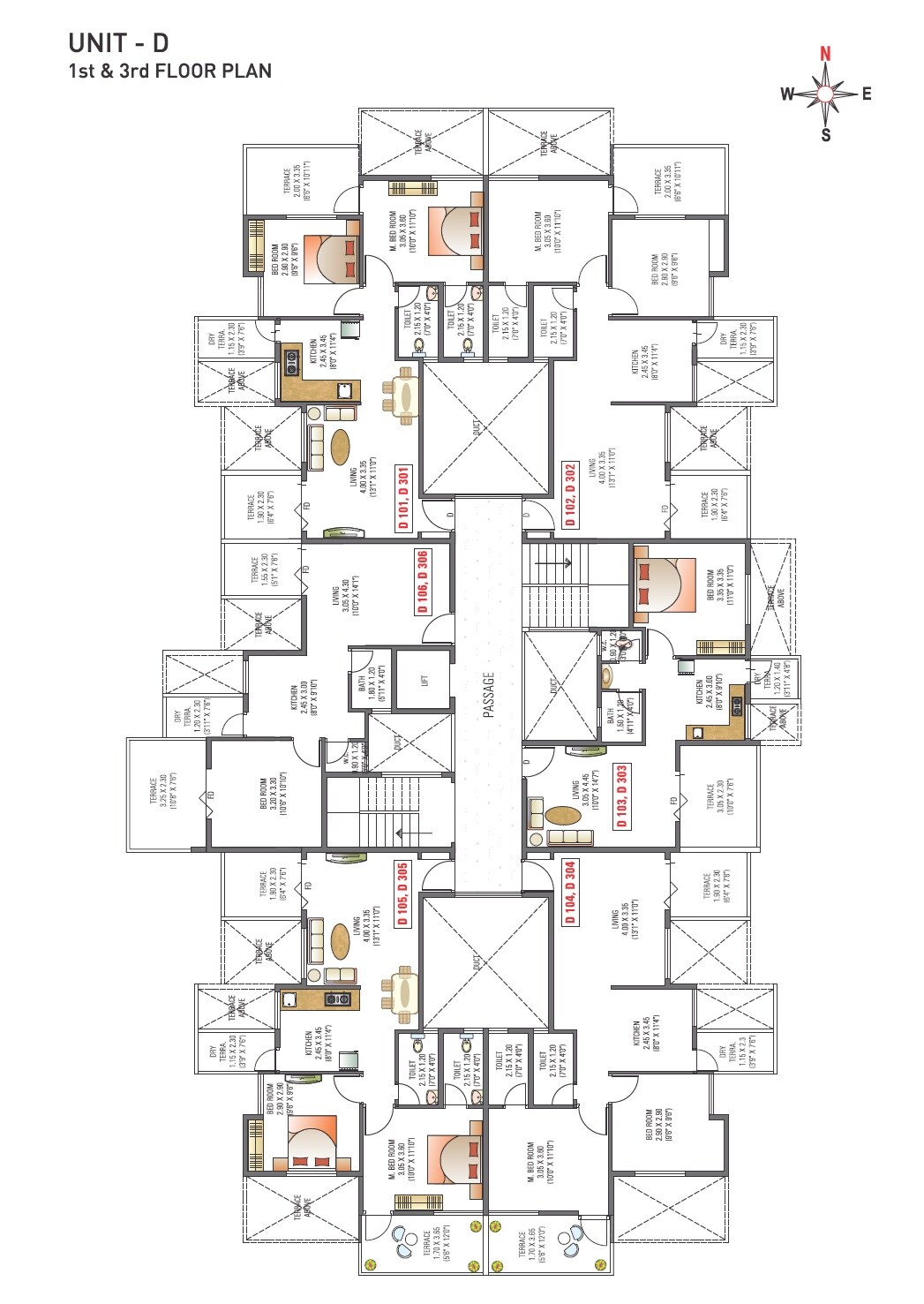 Polite Shree Ganesh Tower Floor Plans 1