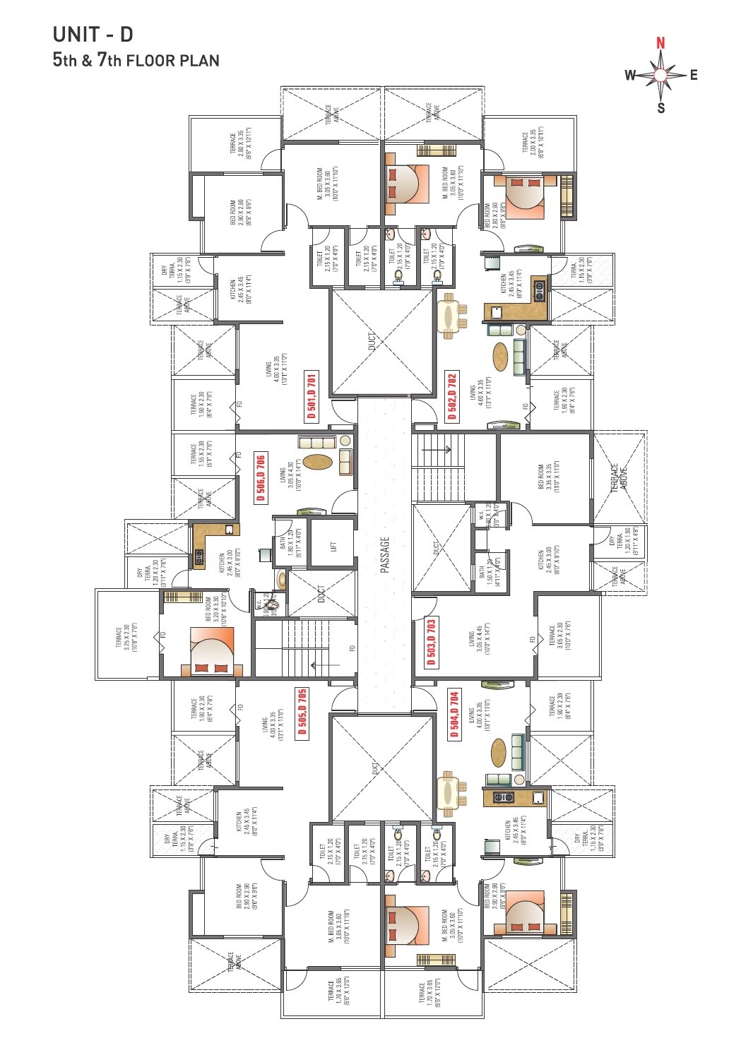 Polite Shree Ganesh Tower Floor Plans 2