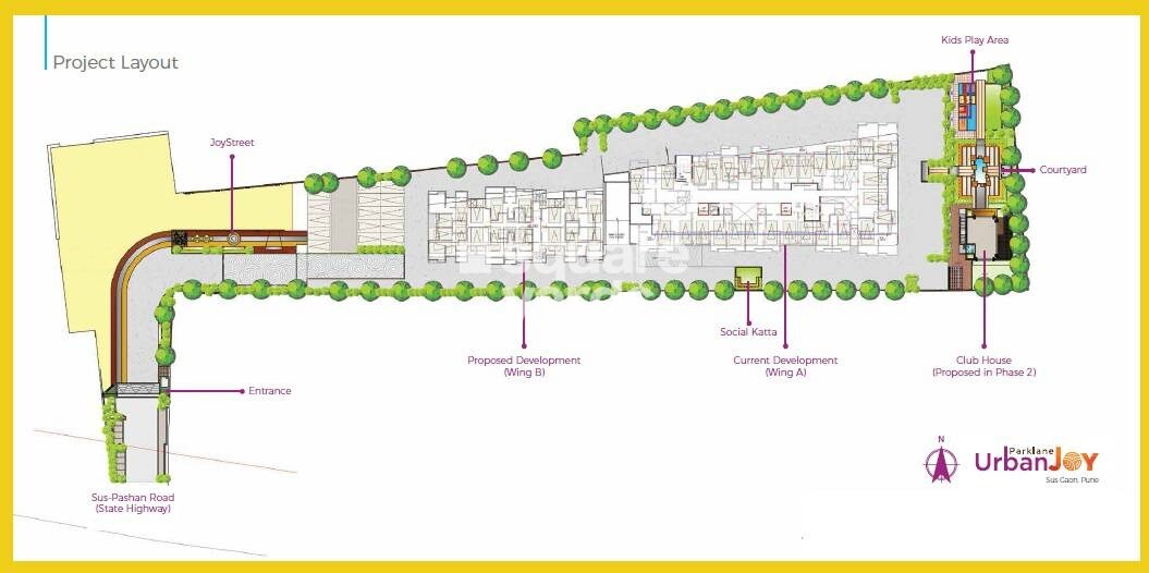 Porwal Parklane Urbanjoy Master Plan 1