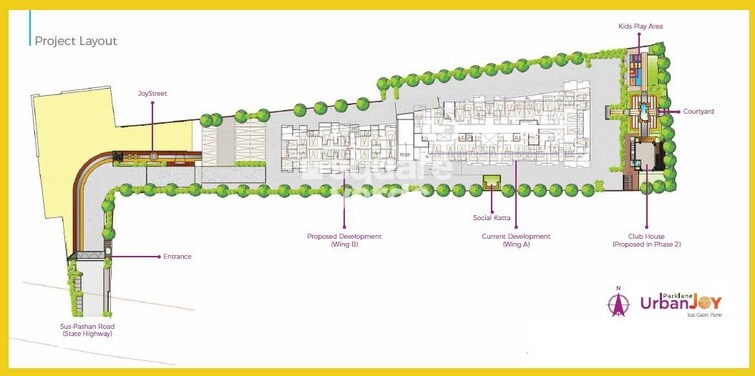 Porwal Parklane Urbanjoy Master Plan Image 1
