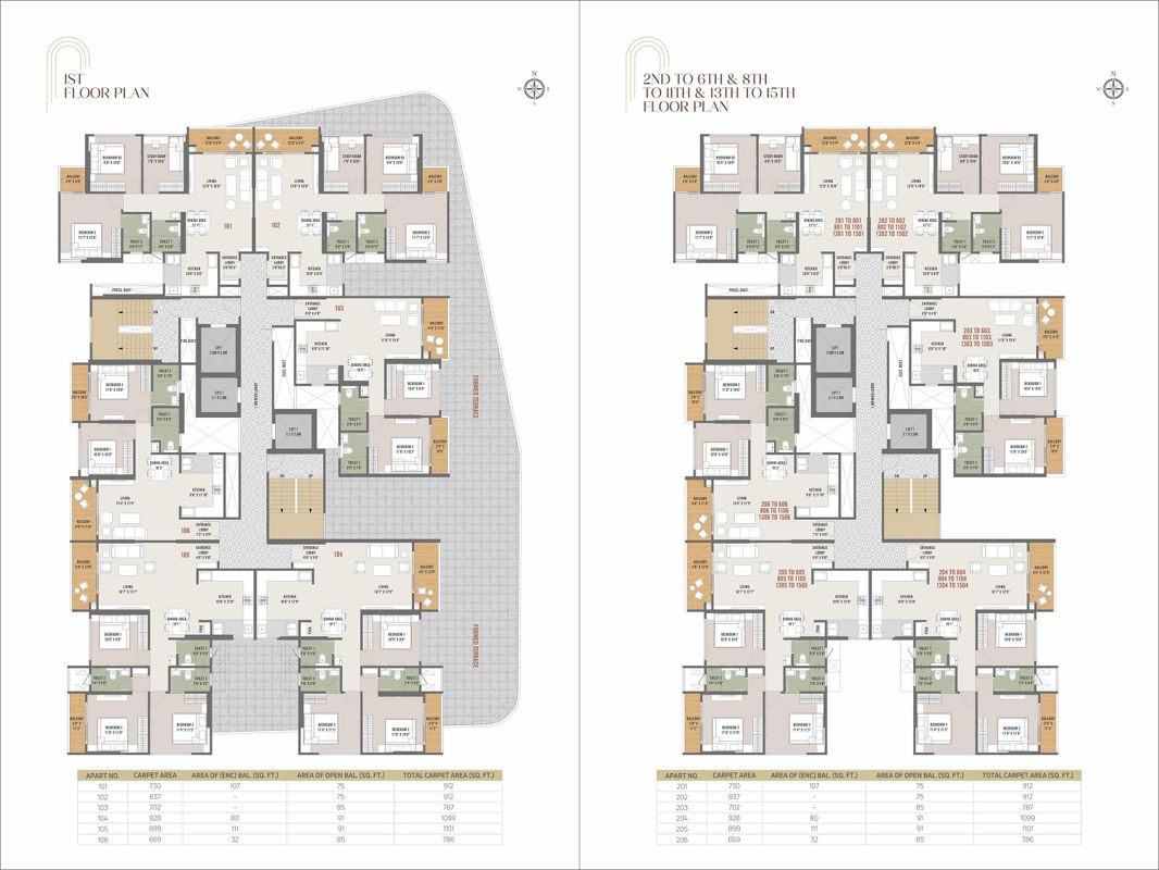 Pragati Alpine 21 Floor Plans 1