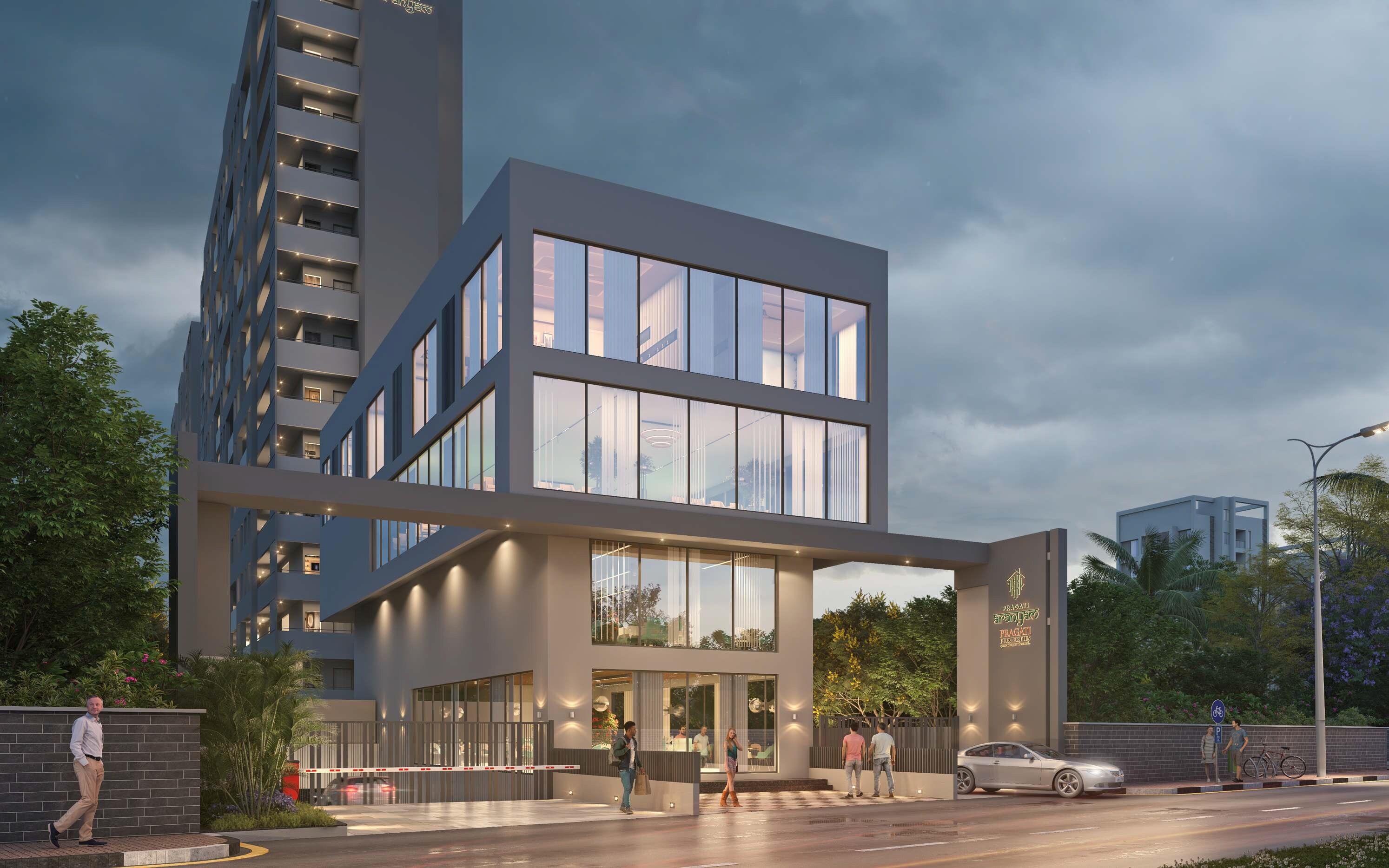 Pragati Aranyam Entrance View