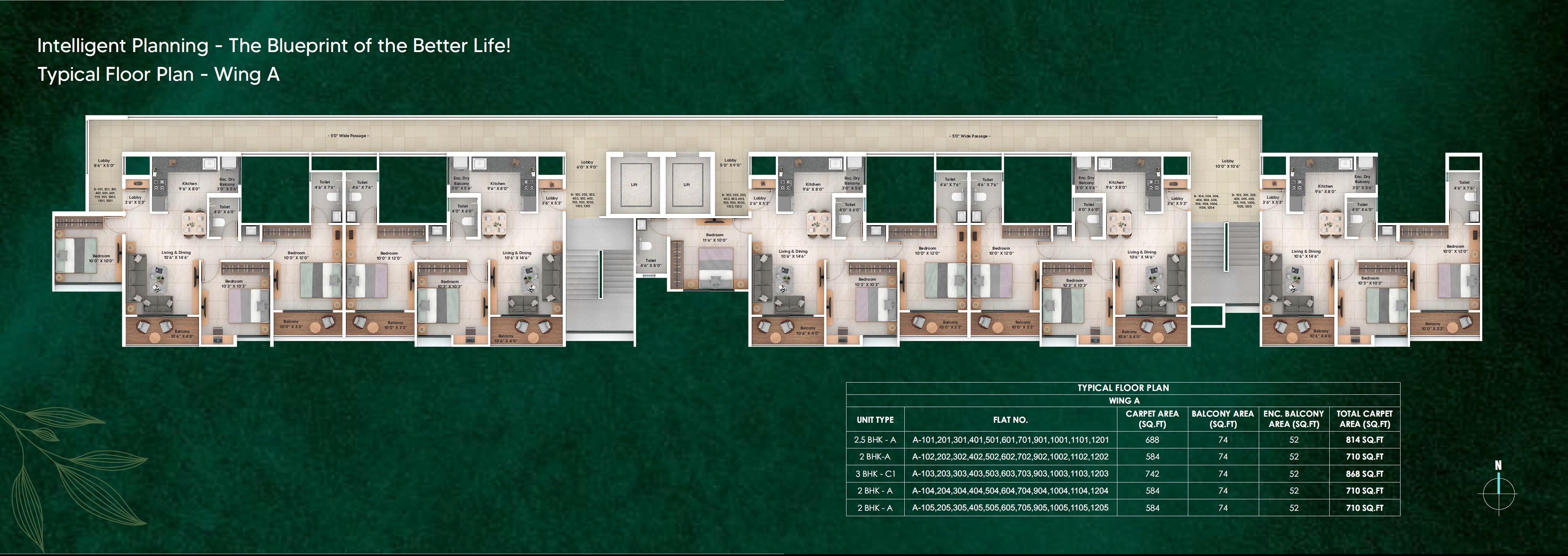 Pragati Aranyam Floor Plans