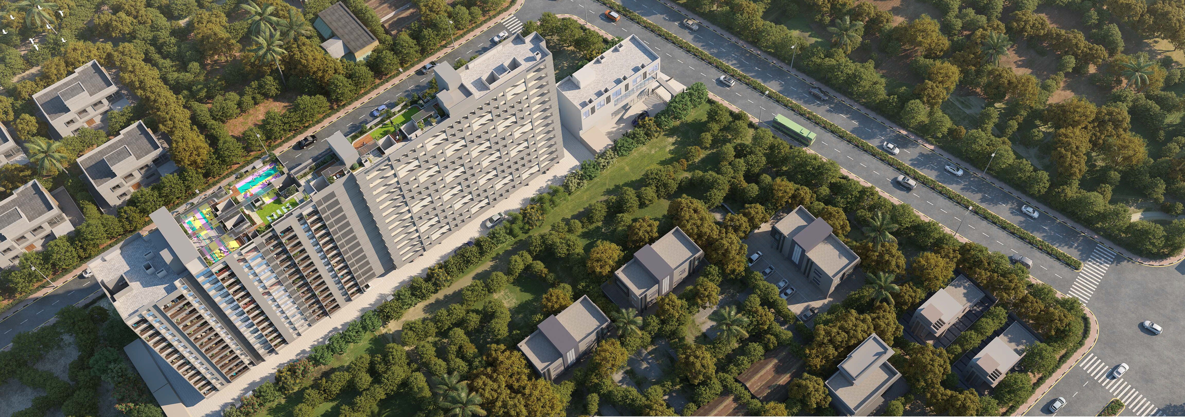 Pragati Aranyam Tower View