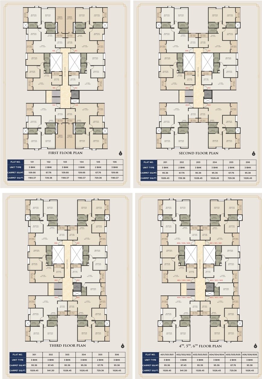 Pragati Vivesta Floor Plans