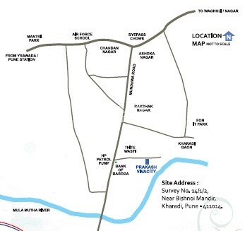 Prakash Viva City Location Image