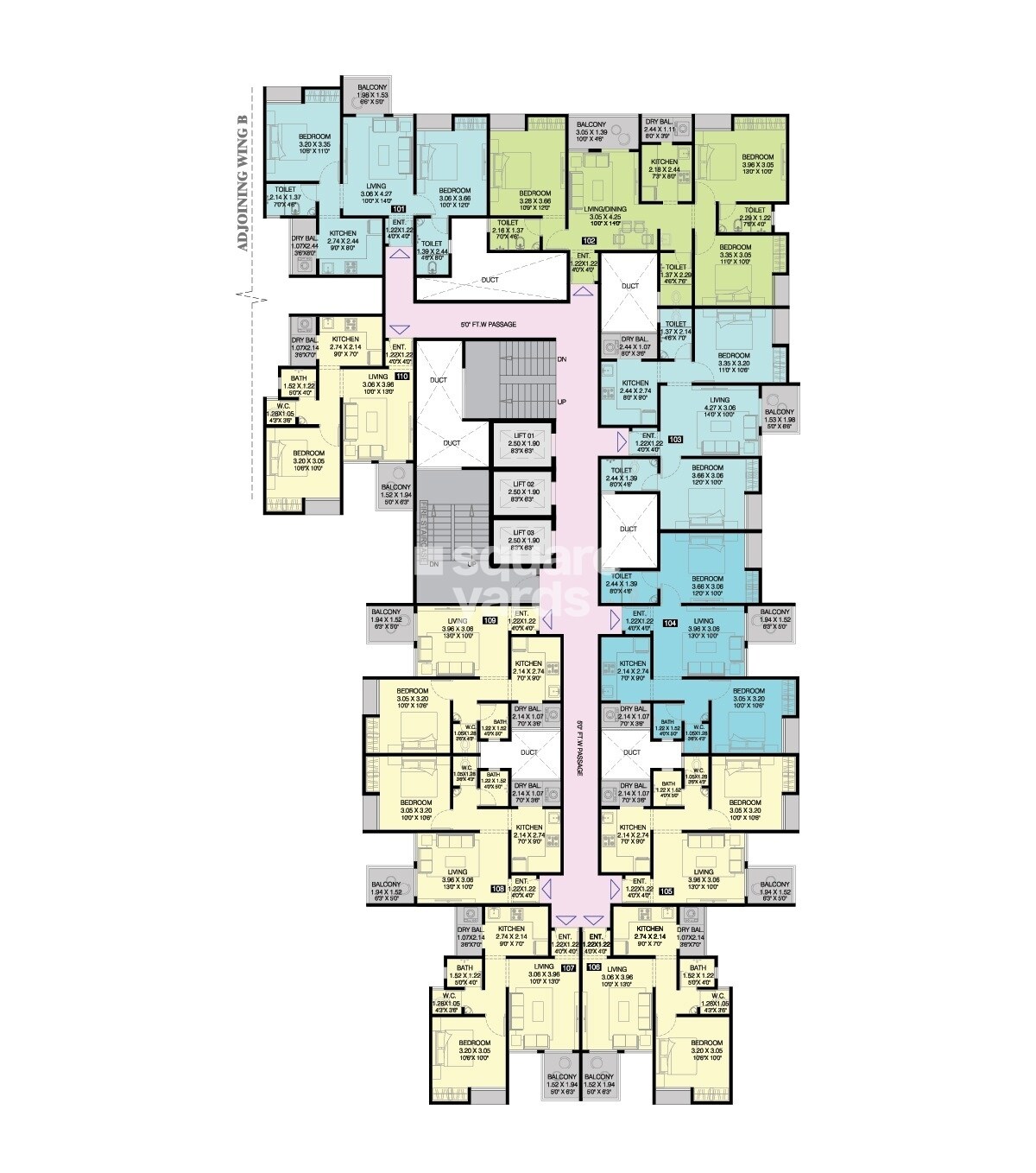 Prakruti Palladium Floor Plans