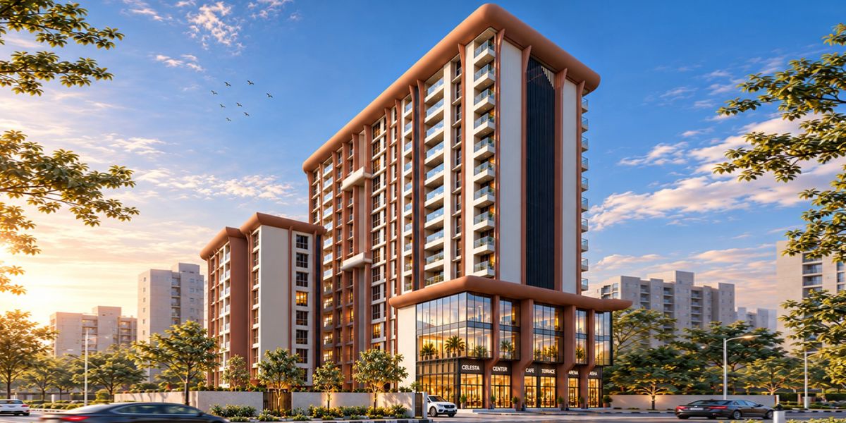 Prapti Celestia Heights residential project in Punawale