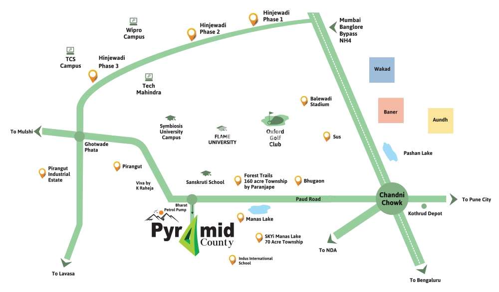 prasad pyramid county project location image1