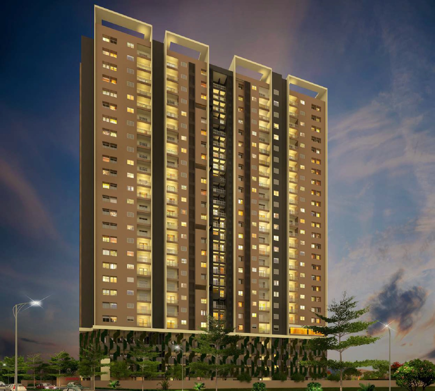 Prasanna Param Apartment Exteriors