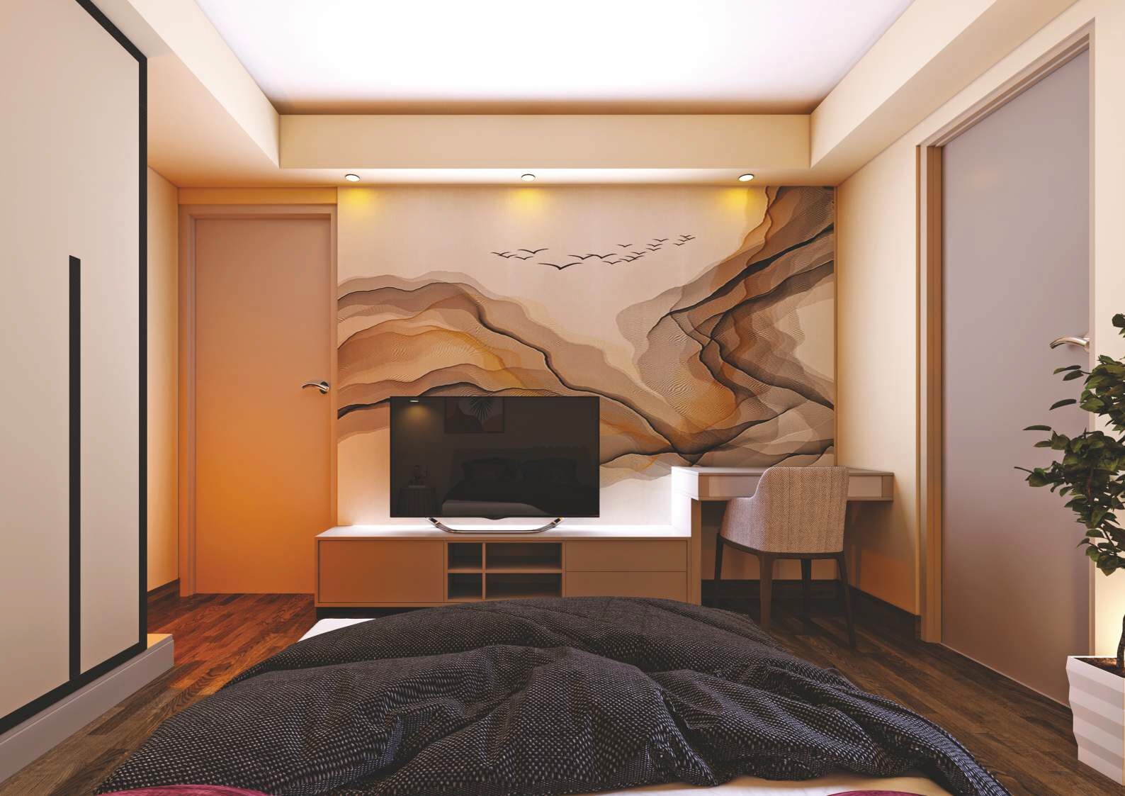 Prasanna Param Apartment Interiors