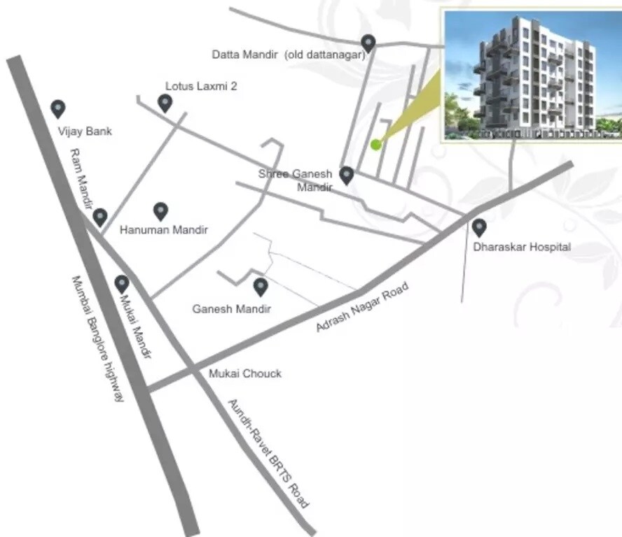 Prasiddhi Shruti Push Entrance View