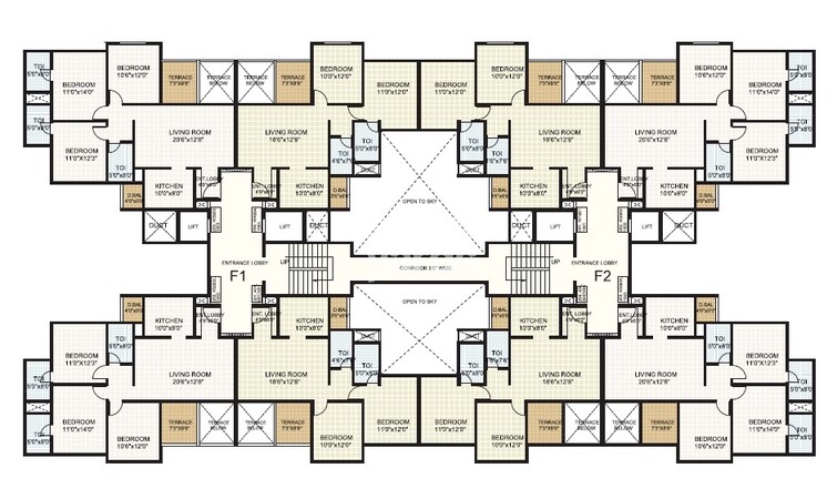 Pride Aashiyana Floor Plans 1