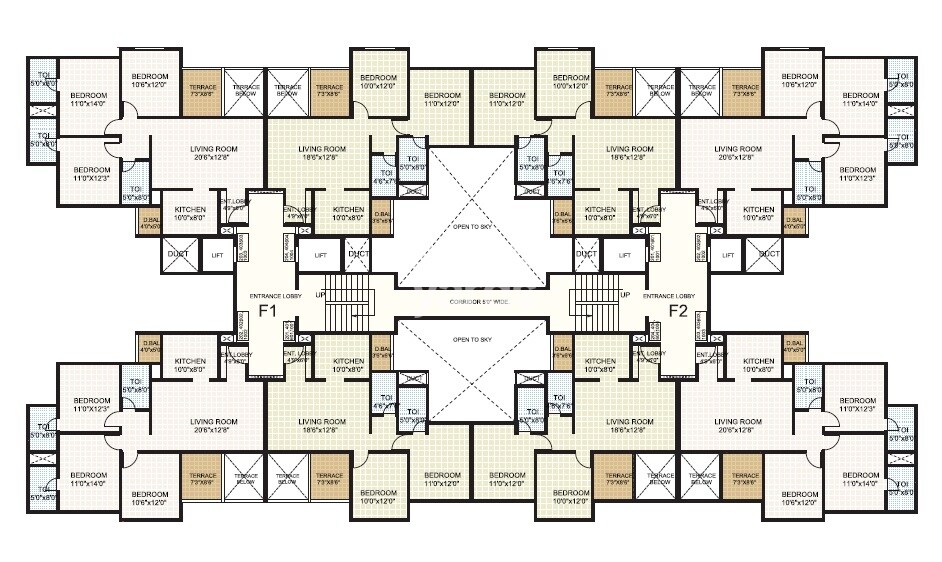 Pride Aashiyana Floor Plans 1