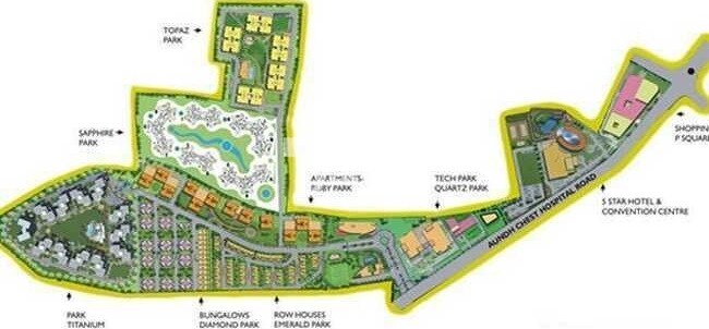 Pride Park Street Row House Master Plan 1