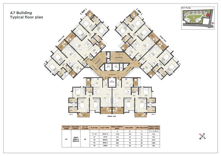 Pride World City Miami Floor Plans 1