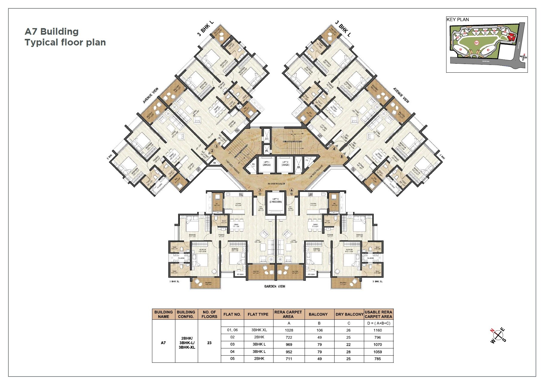 Pride World City Miami Floor Plans 1