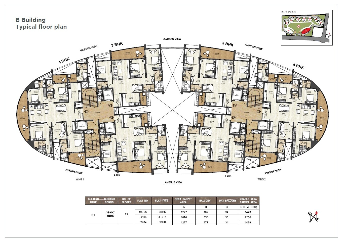 Pride World City Miami Floor Plans 2