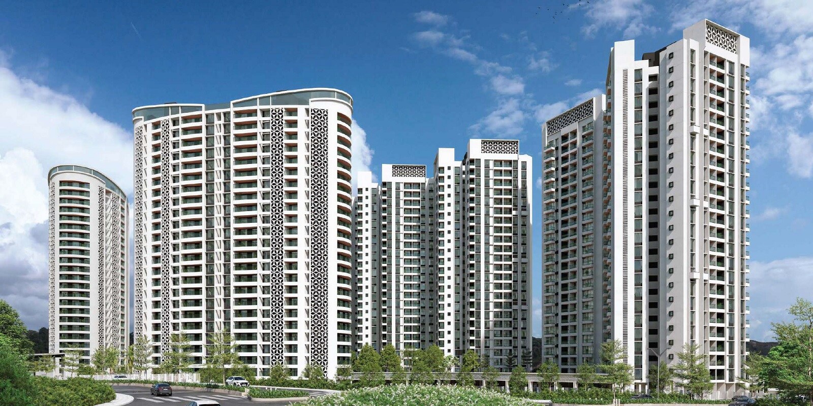 Pride World City Miami residential project in Charholi Budruk