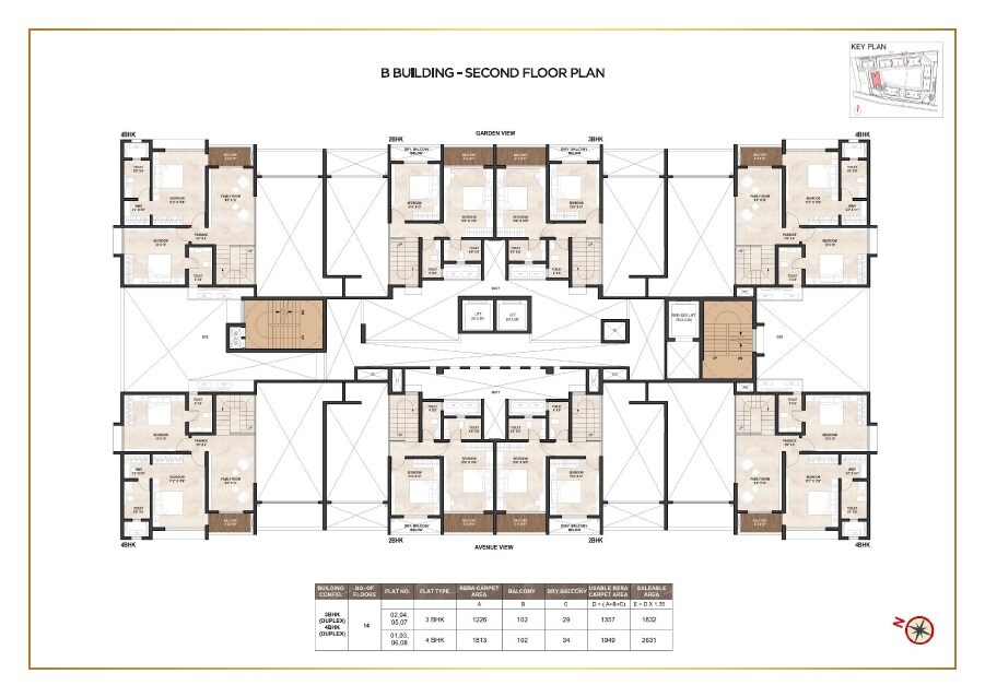 Pride World City Montreal Floor Plans 2