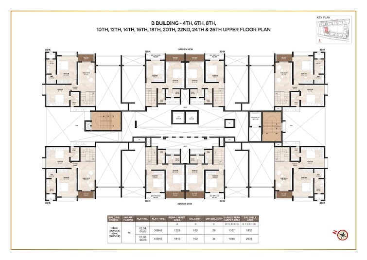 Pride World City Montreal Floor Plans 3