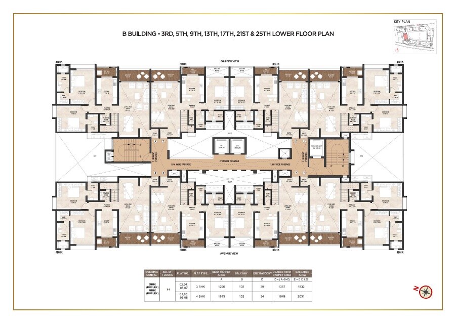 Pride World City Montreal Floor Plans 4
