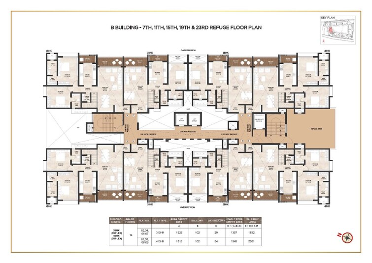 Pride World City Montreal Floor Plans 5