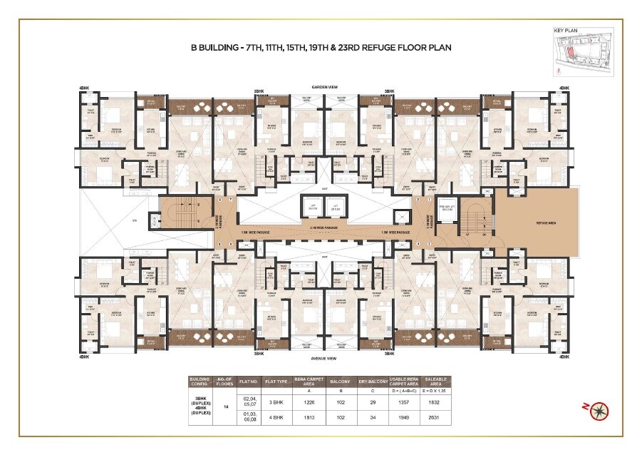 Pride World City Montreal Floor Plans 5