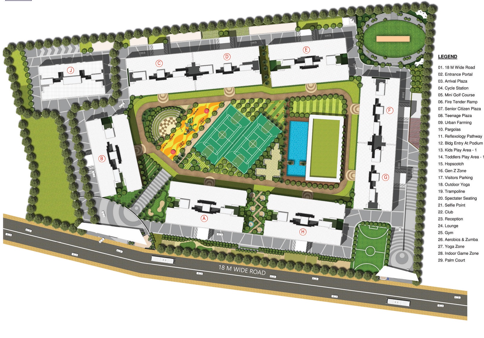 Pride World City Montreal Master Plan Image