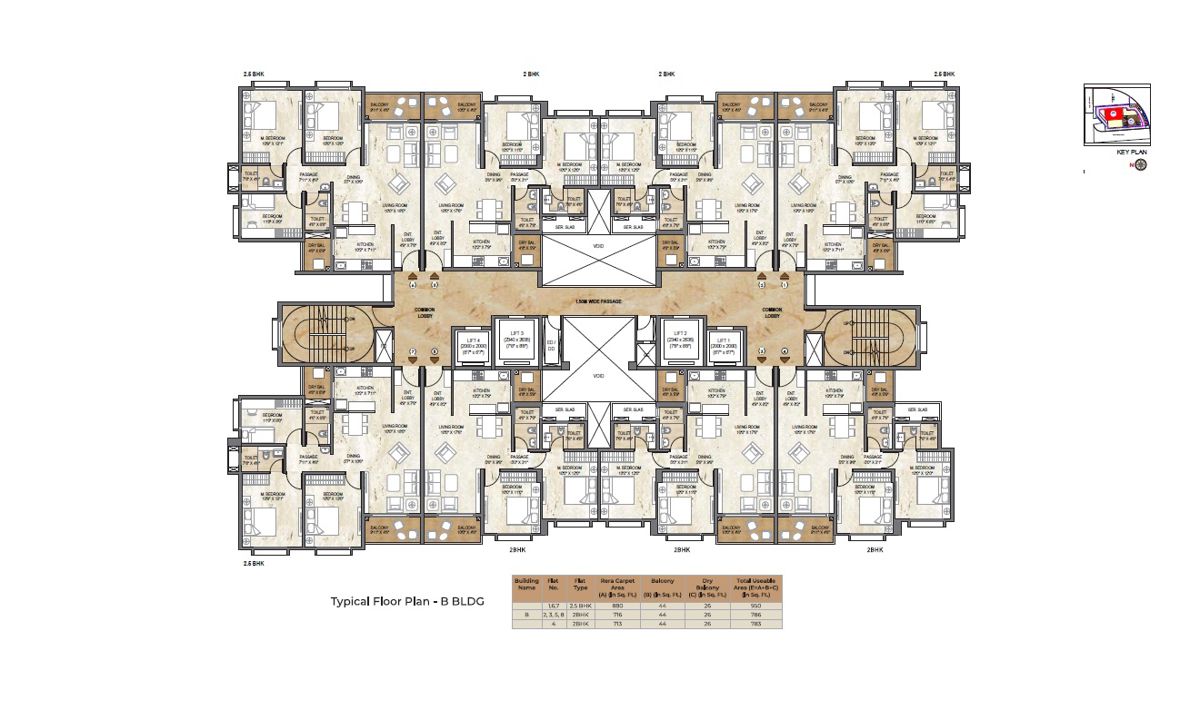 Pride World City Soho Floor Plans