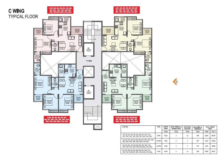 Primal Pride Floor Plans 3